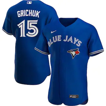 mens nike randal grichuk royal toronto blue jays alternate 